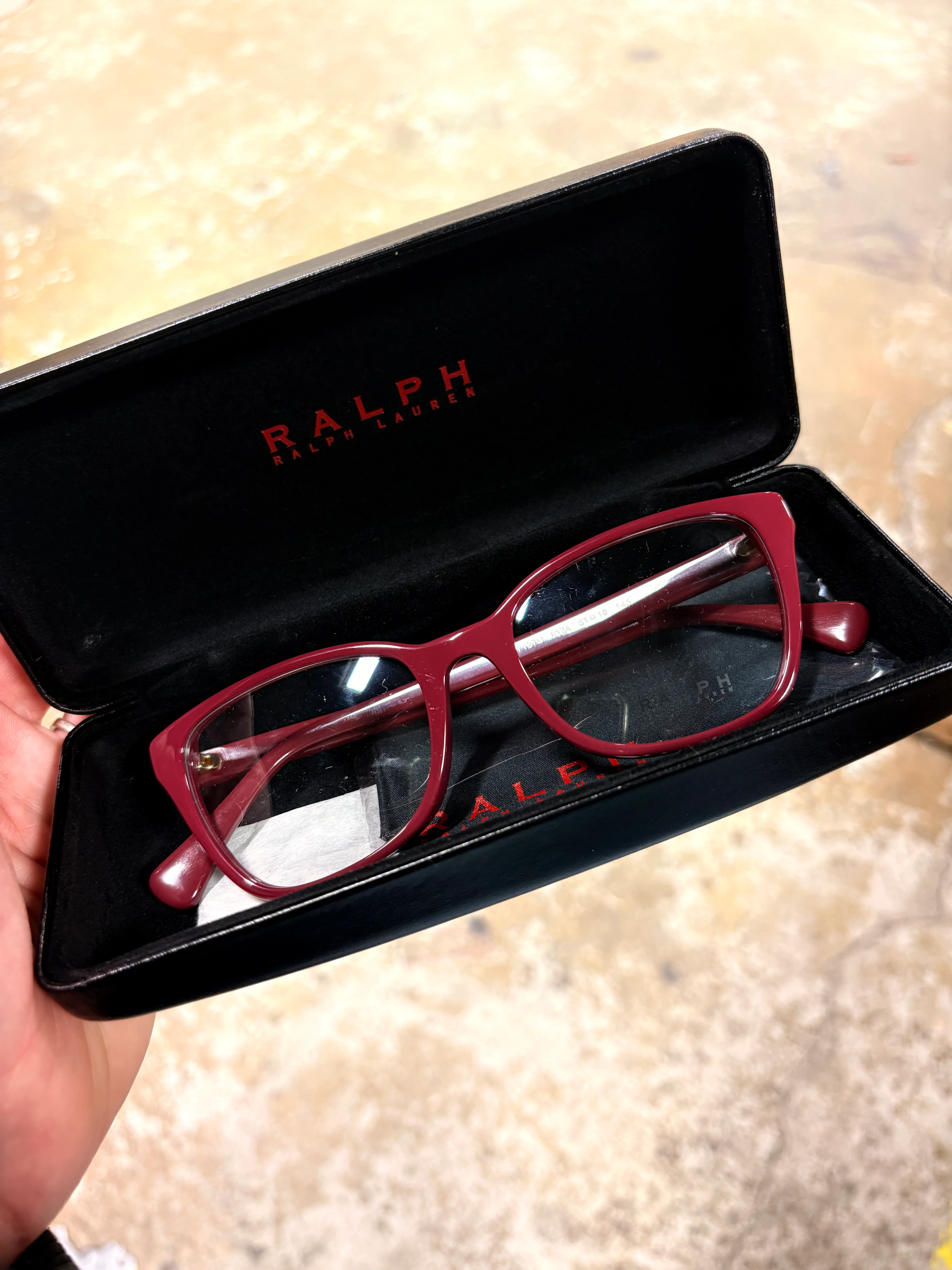 Ralph Lauren Brown , Red Frame - Image 7
