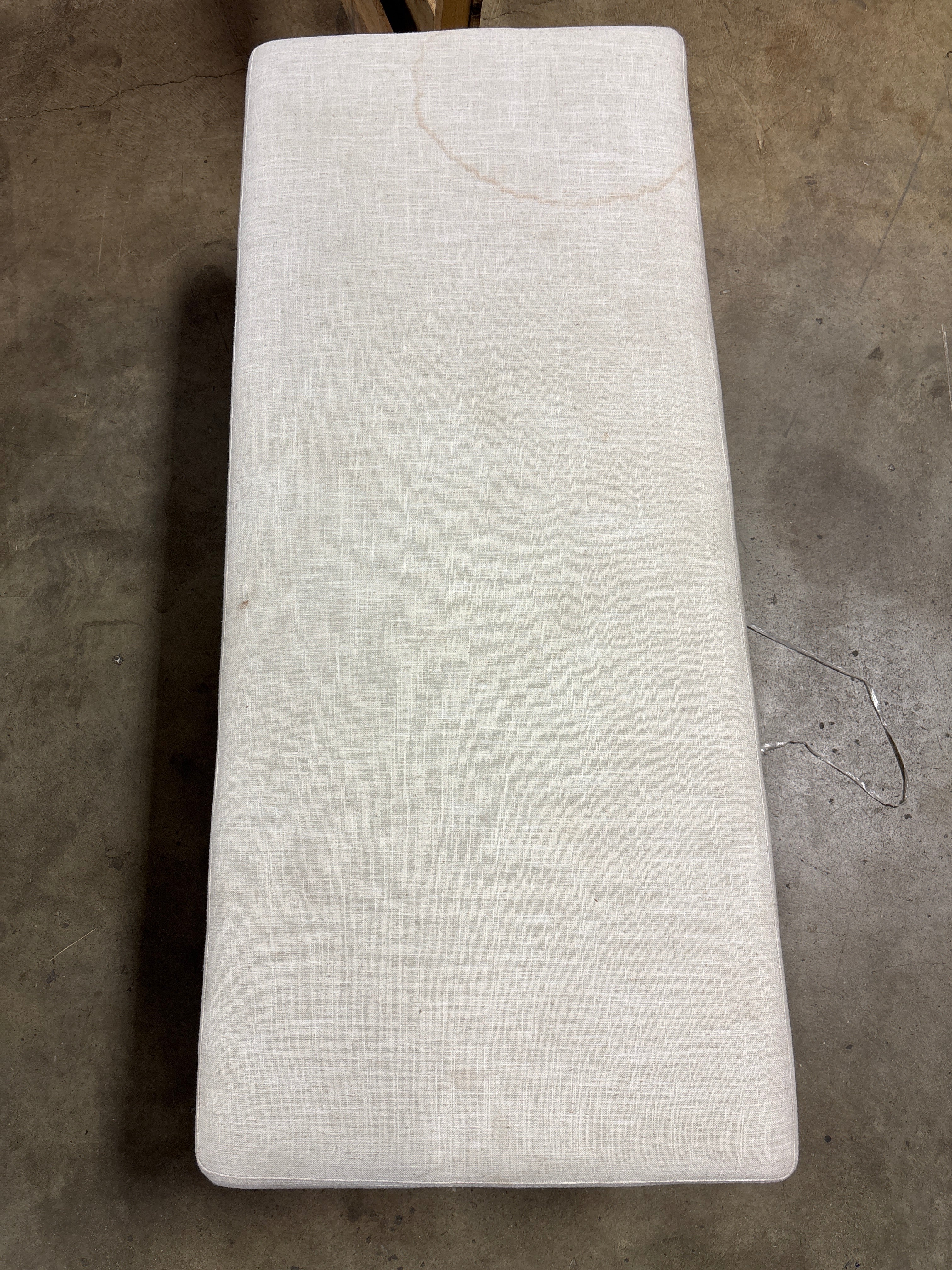 Randolph Bench - Linen SHOWROOM ITEM - Image 4