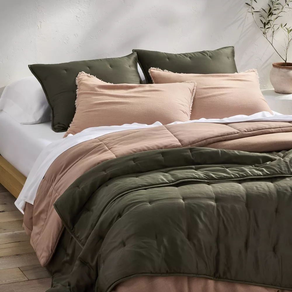 Rayon from Bamboo Quilt Pillow Sham - Standard - Image 2