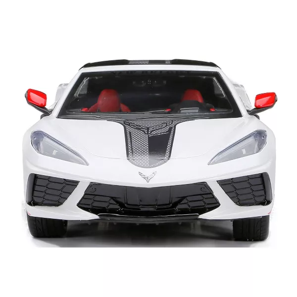RC 1:8 Scale FF USB Showcase Sportscar - Corvette Stingray - White - Image 2