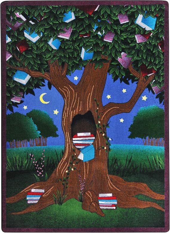 Reading Tree Childrens Rugs D Multicolor, 5'4"x7'8"