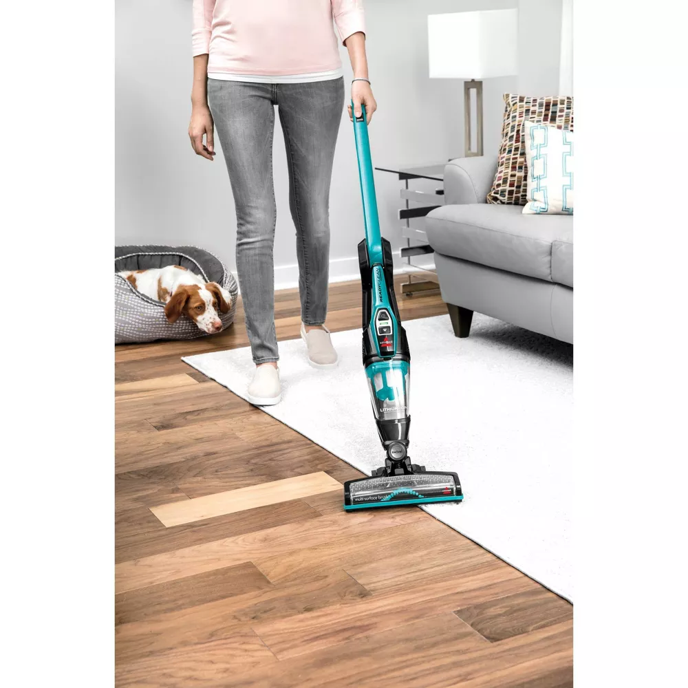 ReadyClean Cordless Stick Vacuum Cleaning Path Blue - Image 5
