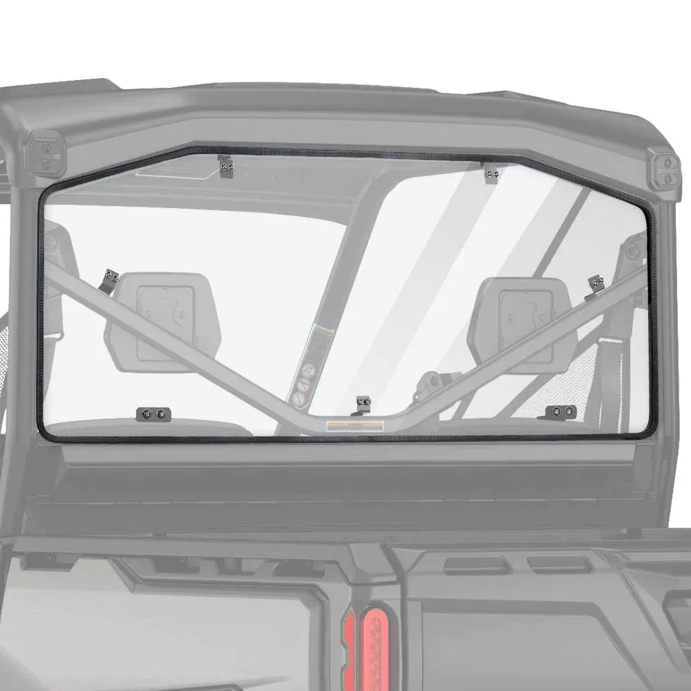 FRONT ONLY Vented Full Windshield for Can Am Defender - Image 2