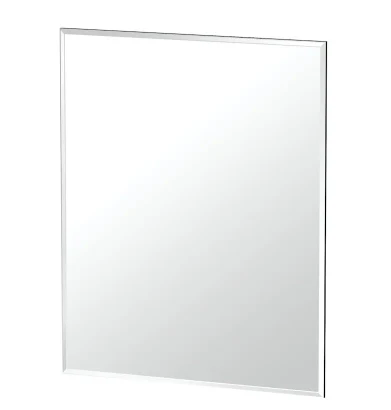 Rectangular Frameless Bathroom Wall Mirror