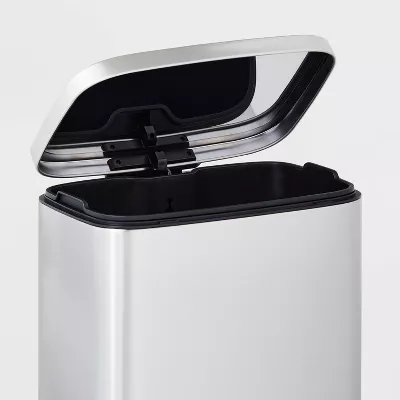 Rectangular Step Trash Can - Image 2