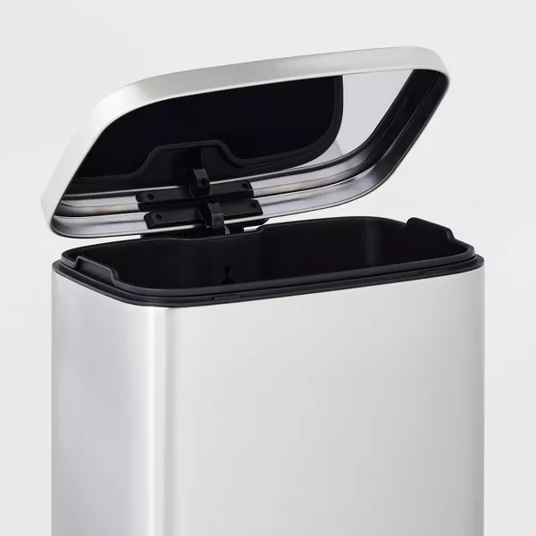 Rectangular Step Trash Can - Image 2