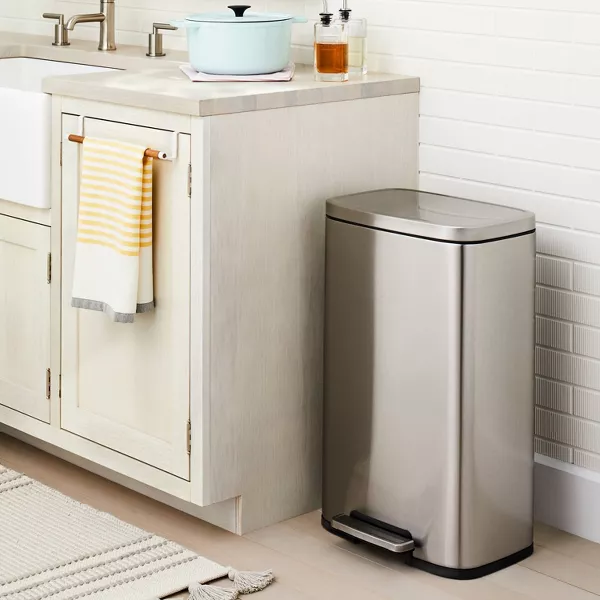 Rectangular Step Trash Can - Image 3