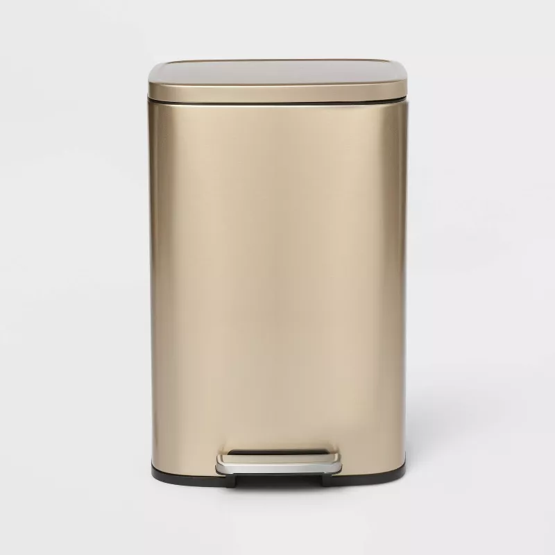 *Rectangular Step Trash Can