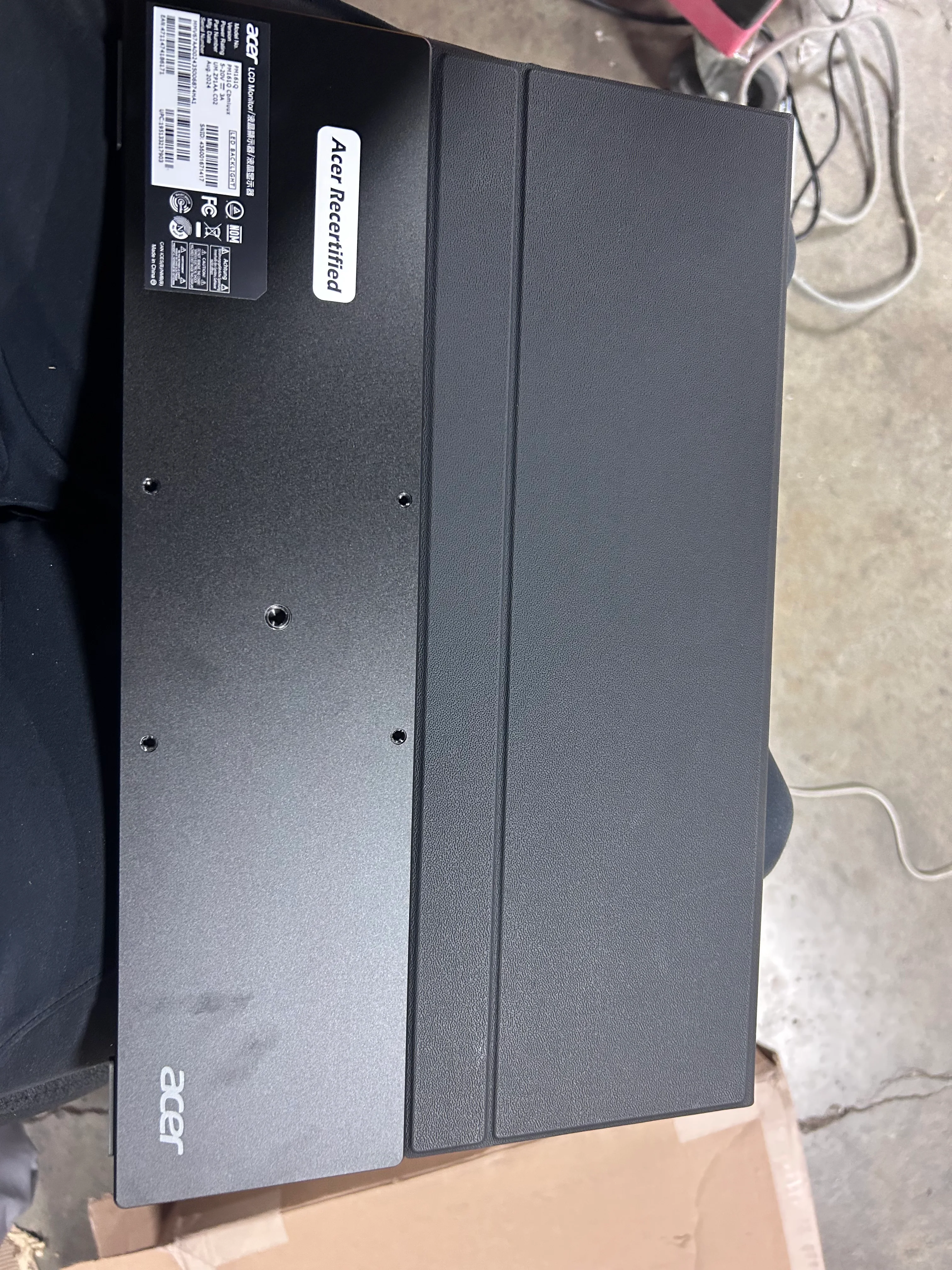 Refurbished Acer Portable Monitor Full HD Black - Image 8