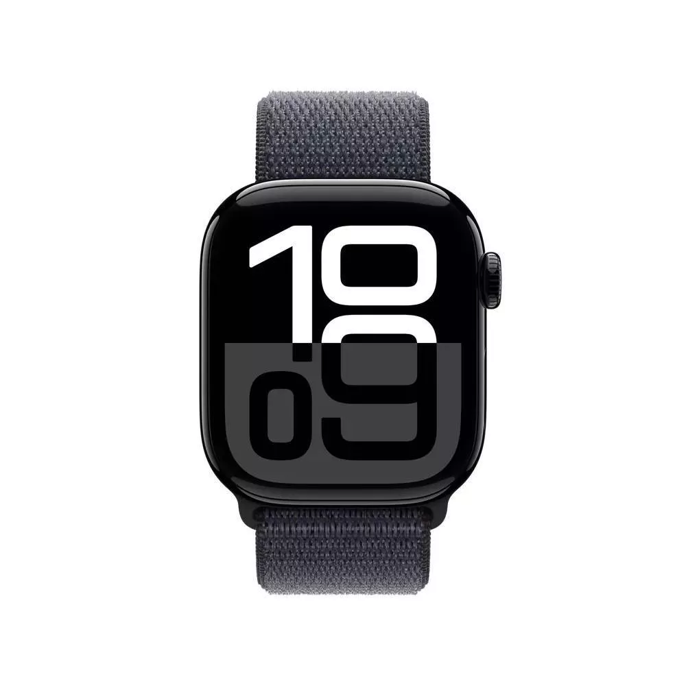 Watch Series 10 GPS Jet Black Aluminum Case with Ink Sport Loop - Image 2