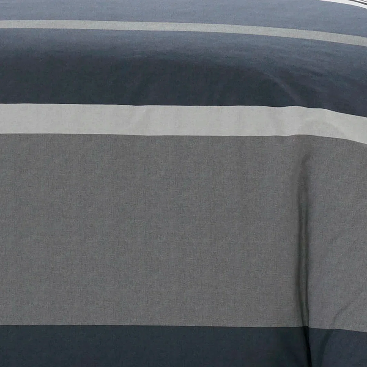 Rendon Cotton Reversible Blue Comforter Set Full/Queen - Image 2