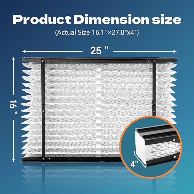 2-Pack Replacement Filter Compatible with AprilAire Whole House Air Purifiers - Image 4