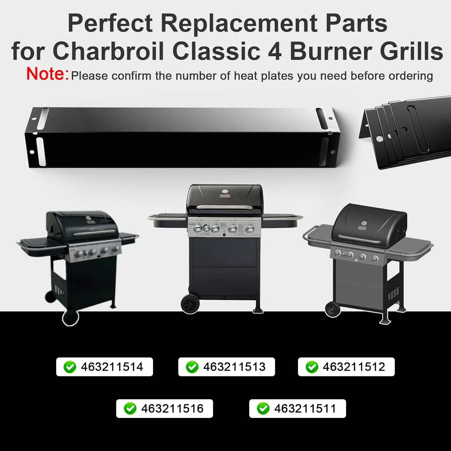 Replacement Parts Kit for Charbroil 4 Burner - Image 5
