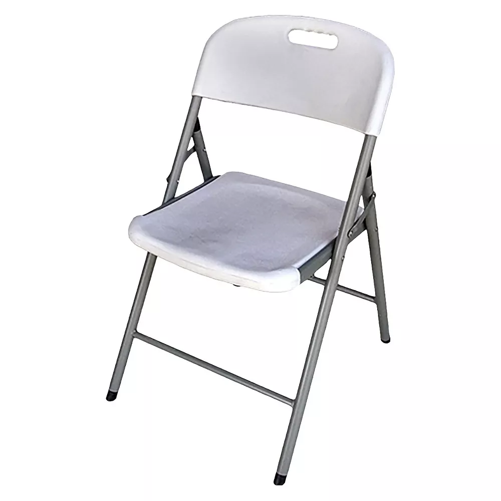 Resin Folding Chair Off White