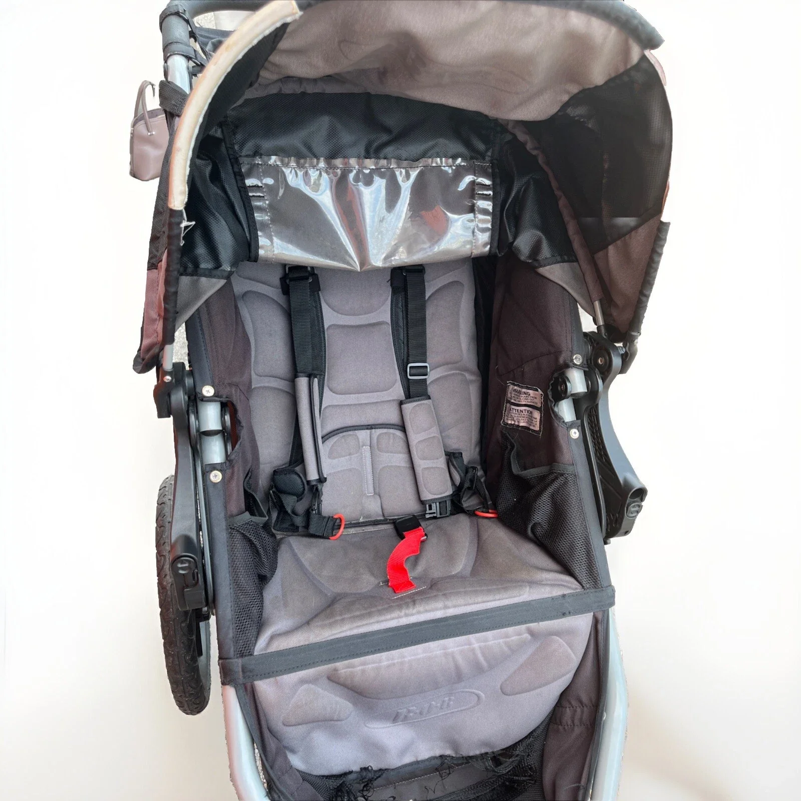 Revolution Flex Single Jogging Stroller, Graphite Black - Image 3