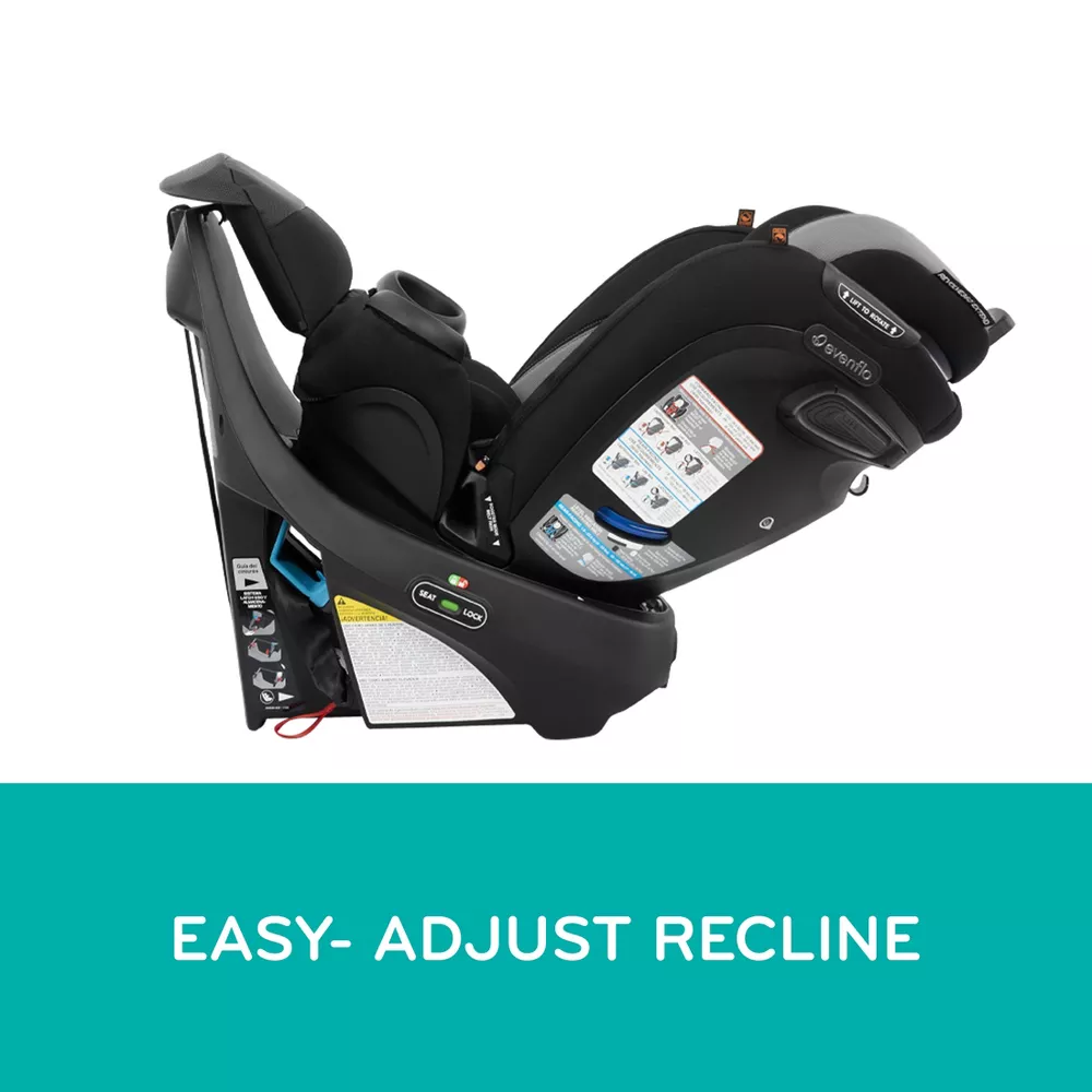 Revolve 360 Extend All-in-One Rotating Convertible Car Seat - Revere Gray - Image 4