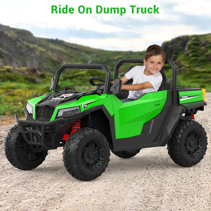 Ride - P Series: Ride On Dump Truck for Big Kids - Image 3