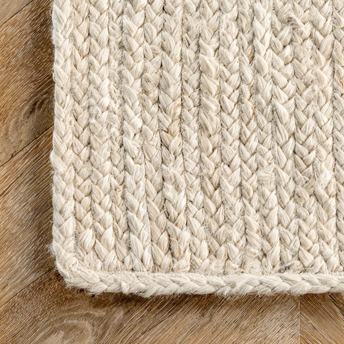 Rigo Hand Woven Farmhouse Jute Area Rug 9'x12' - Image 3