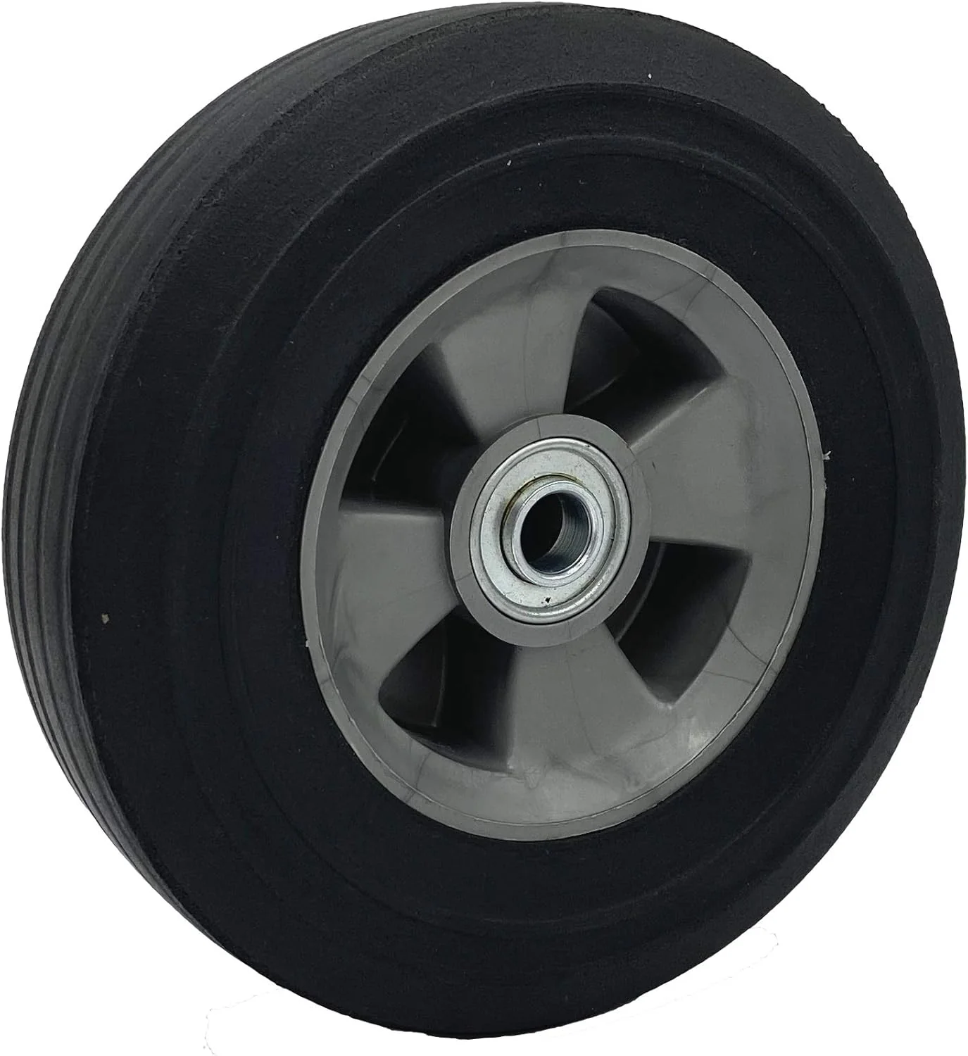 Solid Rubber Hand Truck Wheel Set of 8 - Image 3