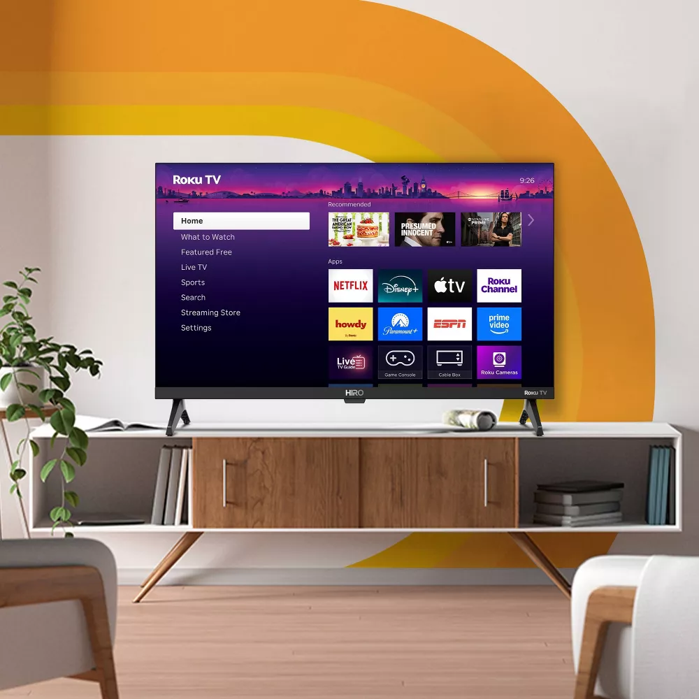 Roku TV 720p HD Smart TV Flat Screen LED Television - Image 2