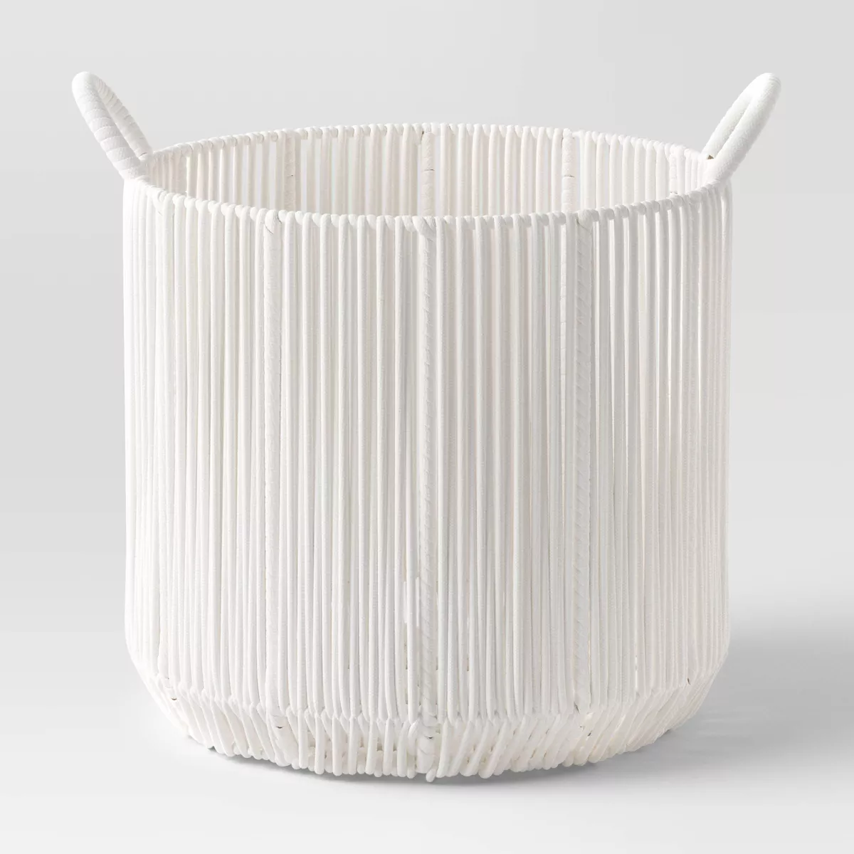 Rope Basket Large Cream SHOWROOM ITEM