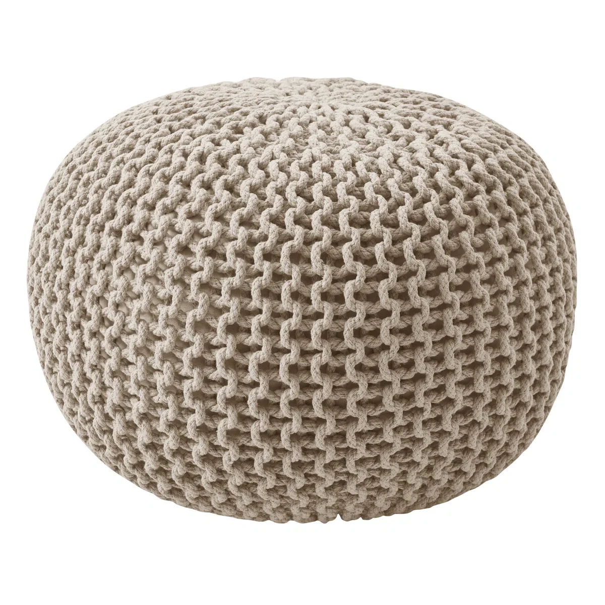 Round Pouf Foot Stool SHOWROOM ITEM