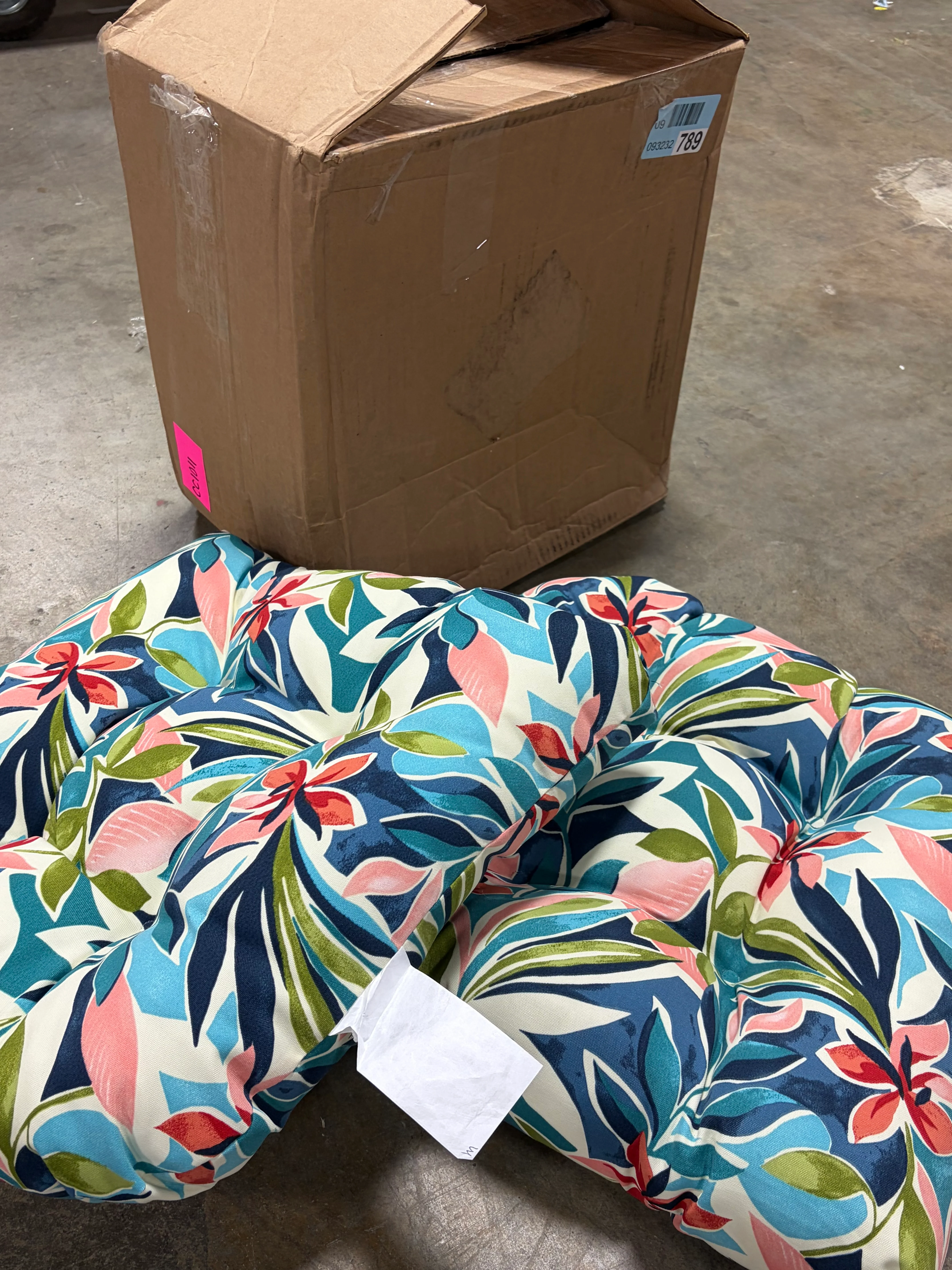 Rounded Back Outdoor Chair Cushions (Set Of 2) - Image 4