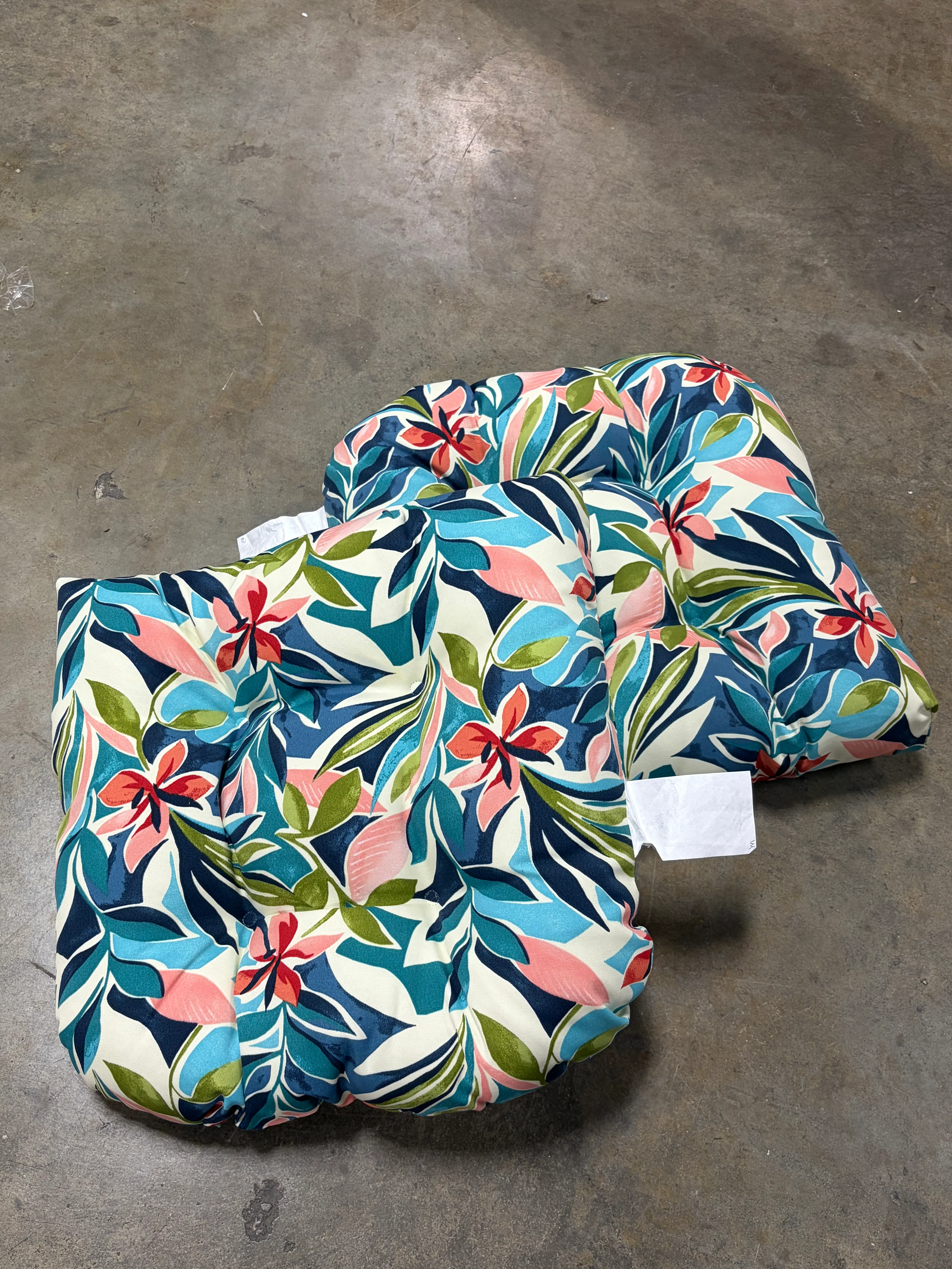Rounded Back Outdoor Chair Cushions (Set Of 2) - Image 5