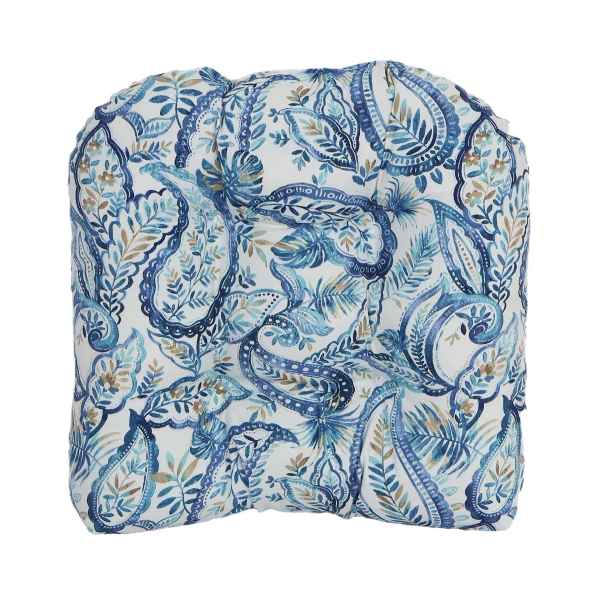 Rounded Back Outdoor Settee Cushion Set Of 3 - Image 2