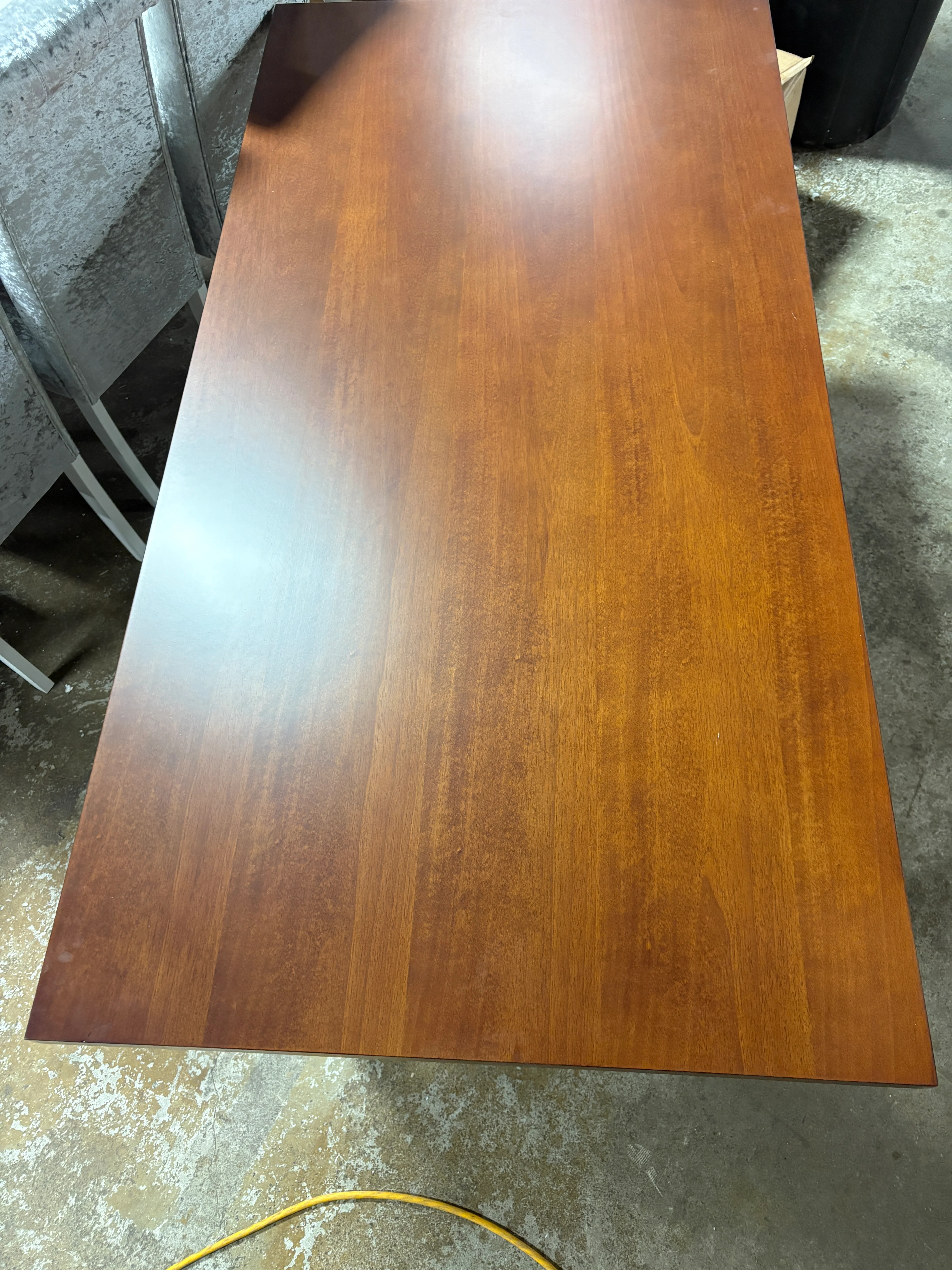 Rowan Mixed Material Rectangle Dining Table SHOWROOM ITEM - Image 3