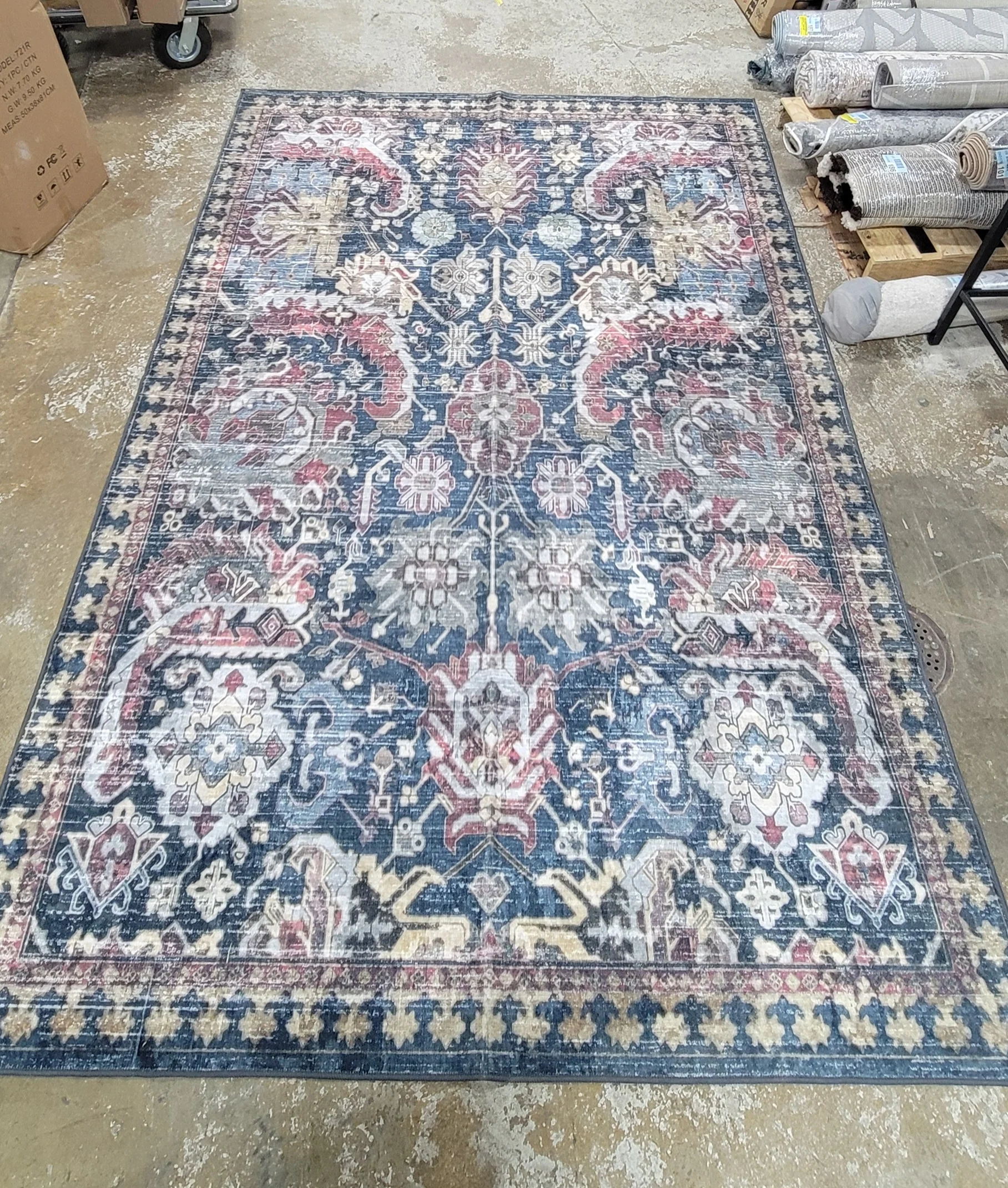 RUGSURE Washable Area Rugs - SHOWROOM ITEM - Image 2