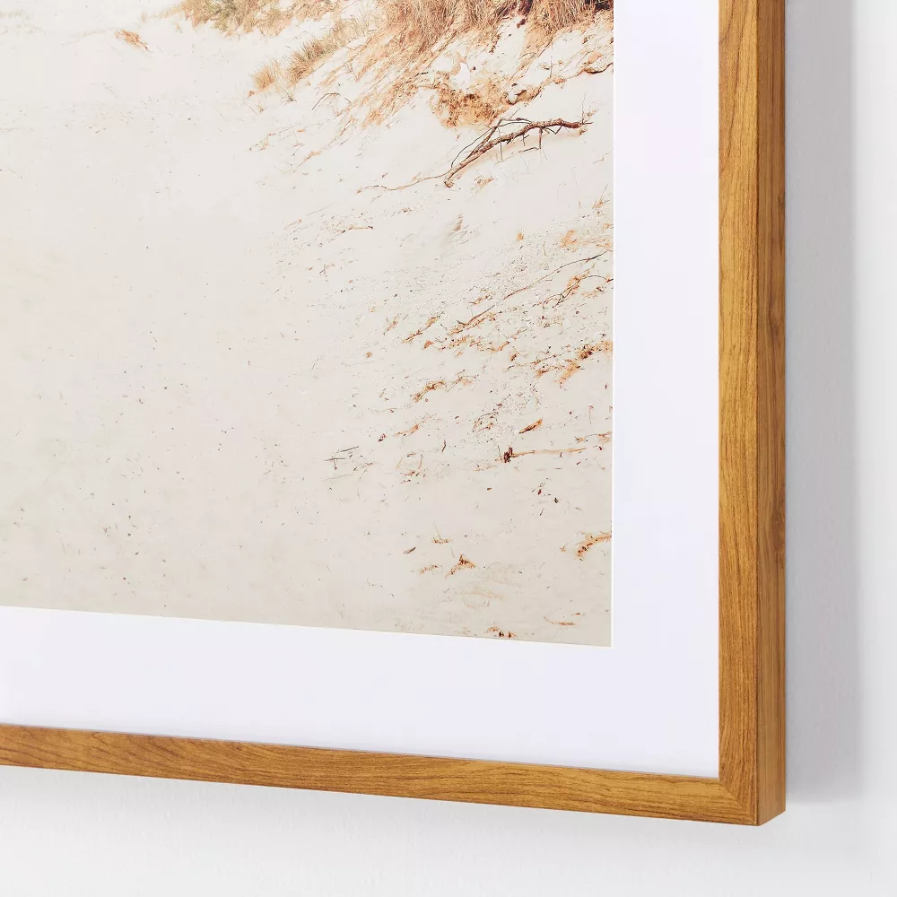 Sandy Shoreline Framed Framed Wall Poster Prints - Image 2