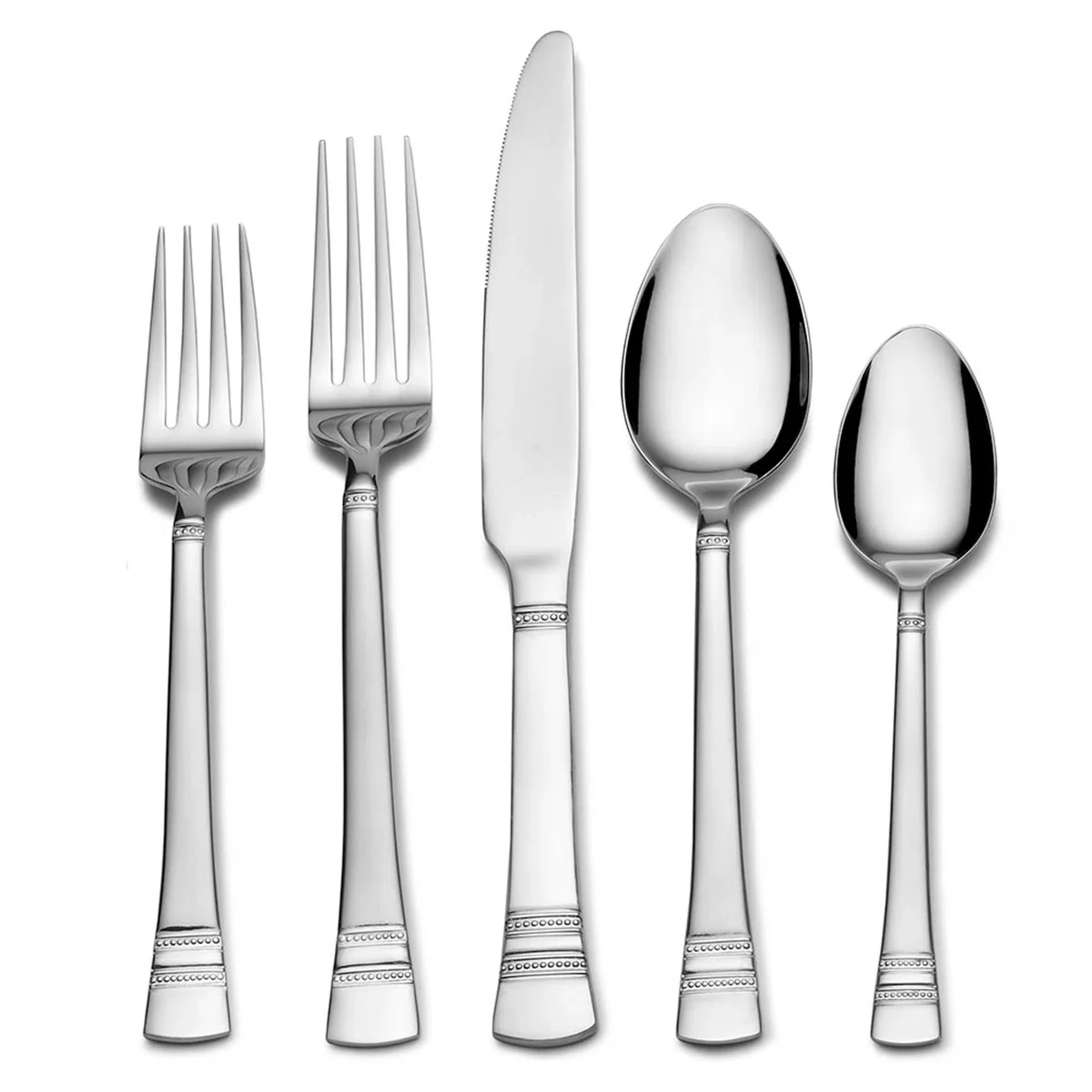 Sapphire Bay 20-Piece Stainless Steel Flatware Set