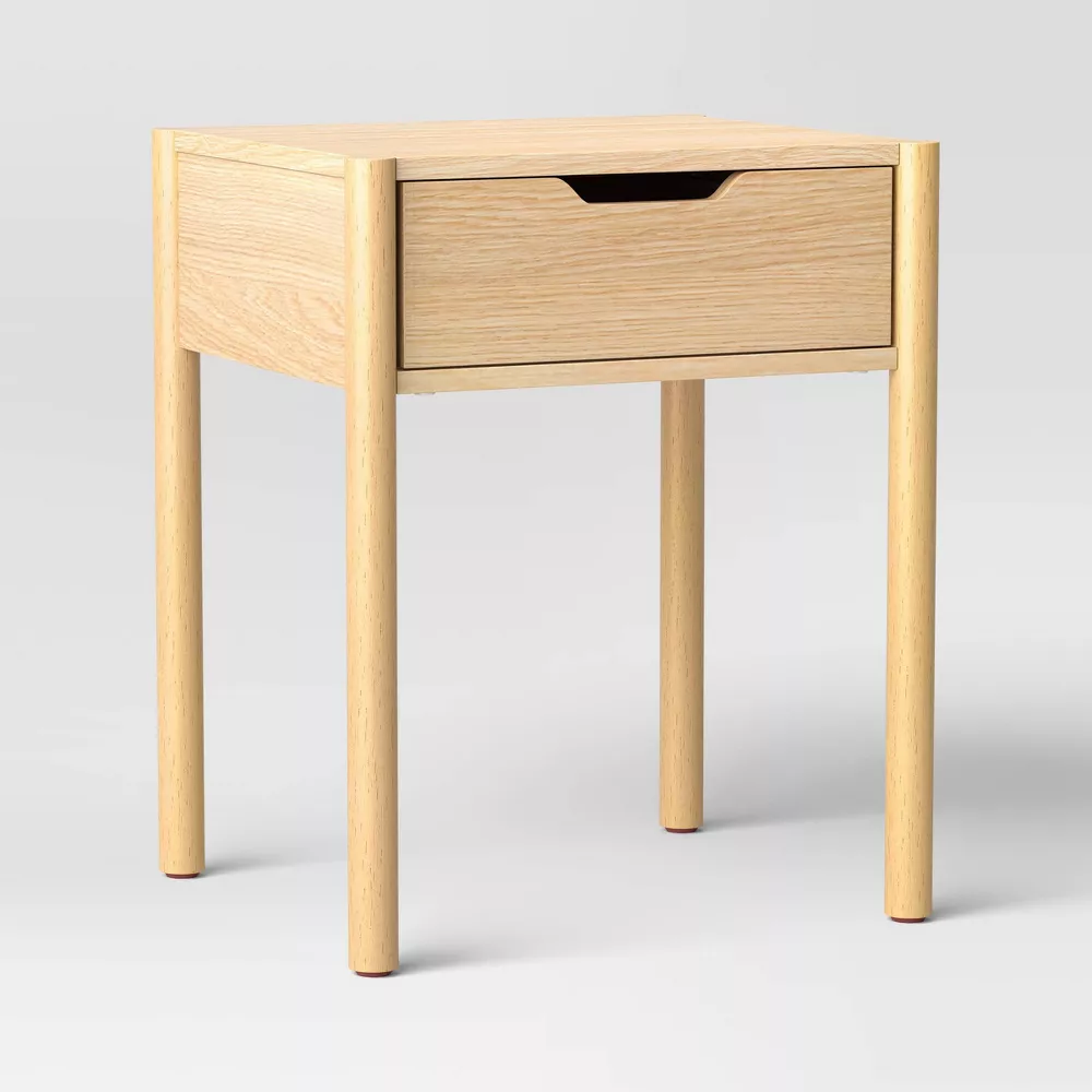 Scandi Nightstand Natural