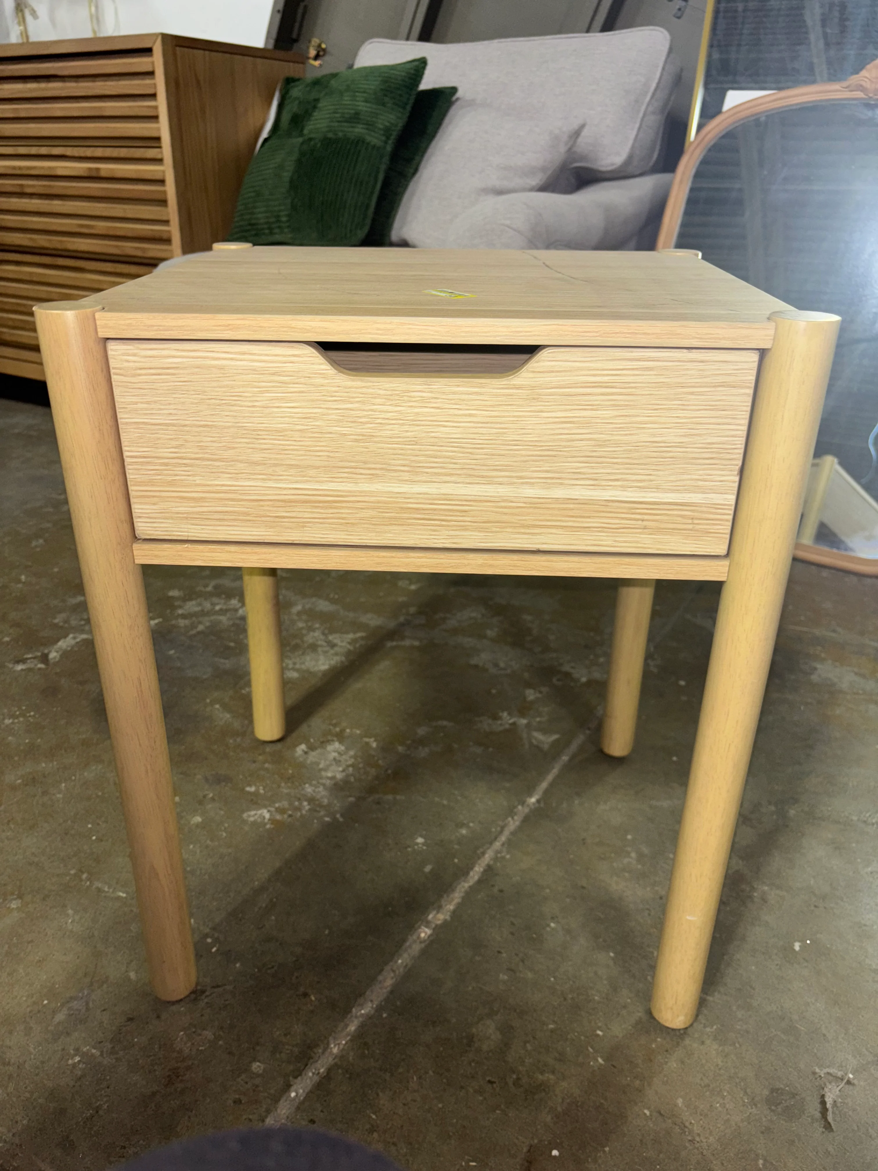 Scandi Nightstand Natural SHOWROOM ITEM - Image 2