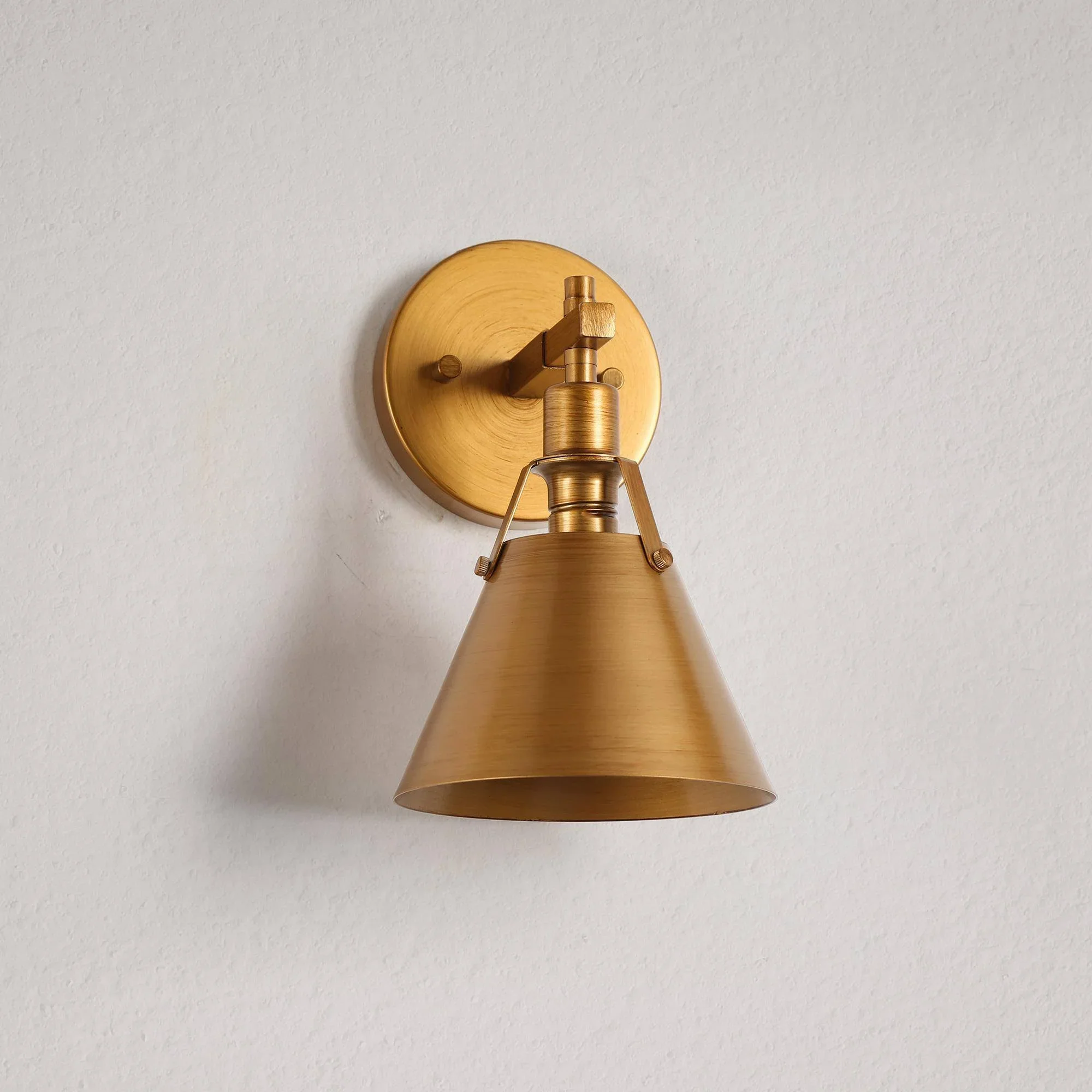Modern Gold Wallsconce with Metal, 1-Light - Image 3