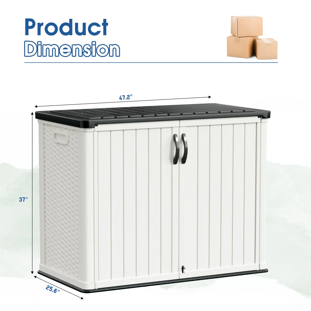 Secure Outdoor Storage, the Versatile Weather-resistant Cabinet - Image 2