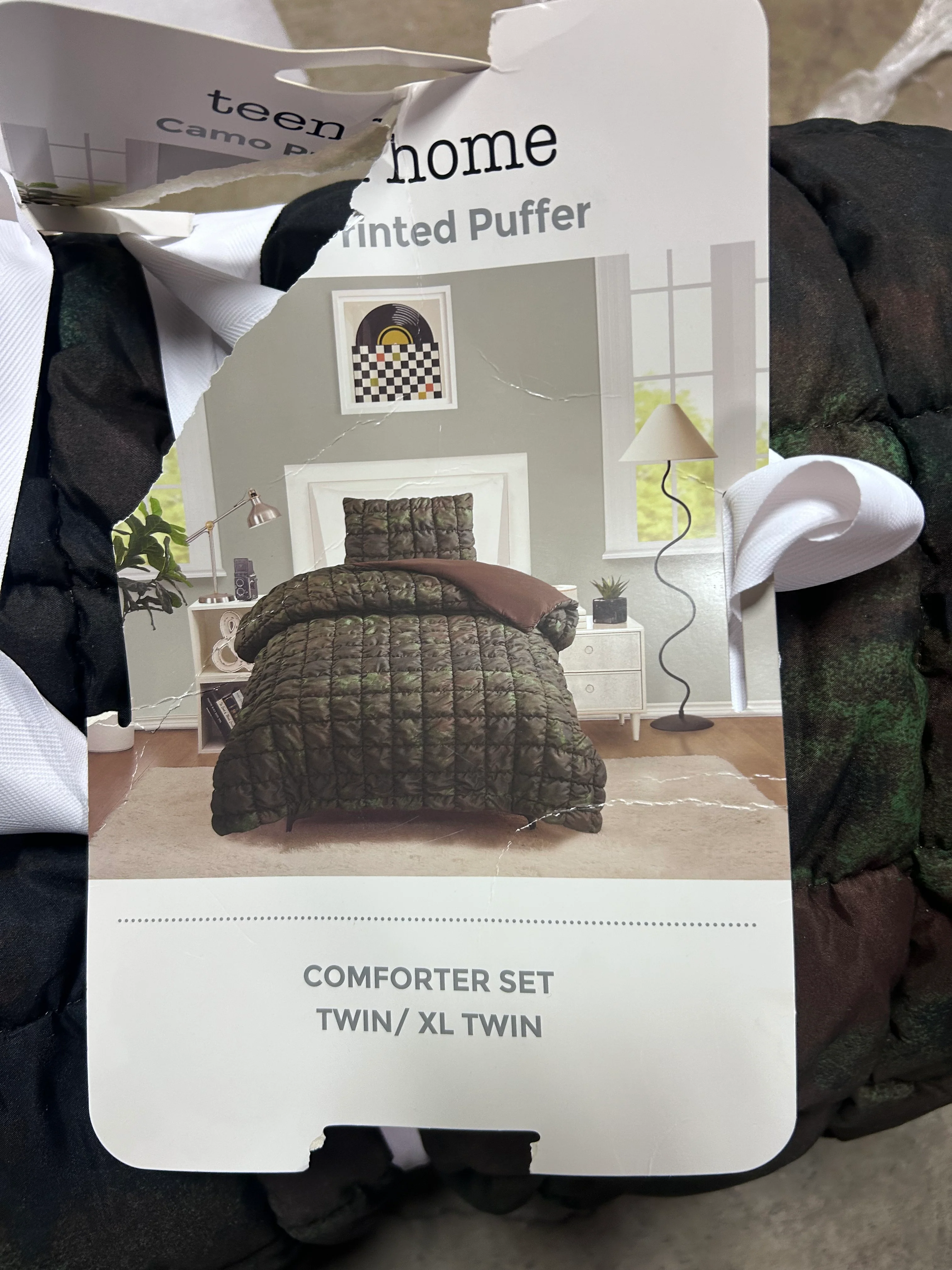 Seek Twin Puffer Square Comforter - Image 6