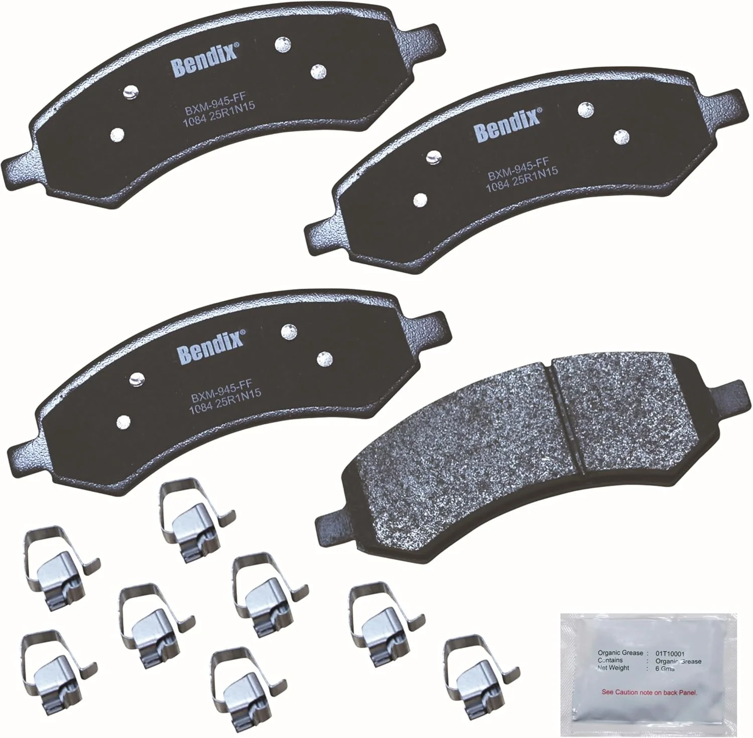 Semi-Metallic Front Brake Pads