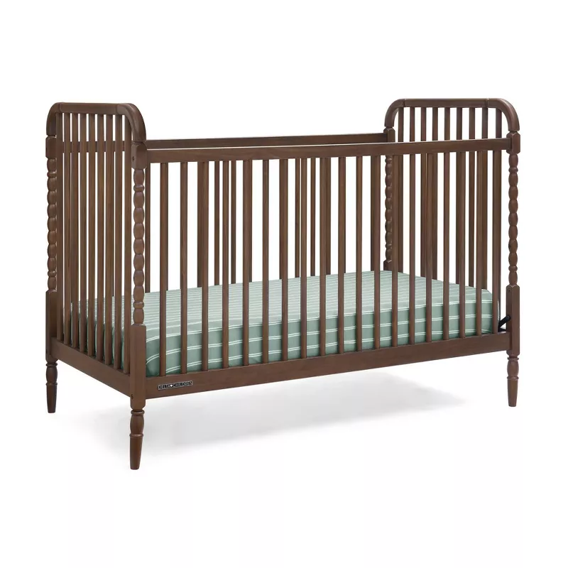 Serena 4-in-1 Convertible Crib - Teak Brown