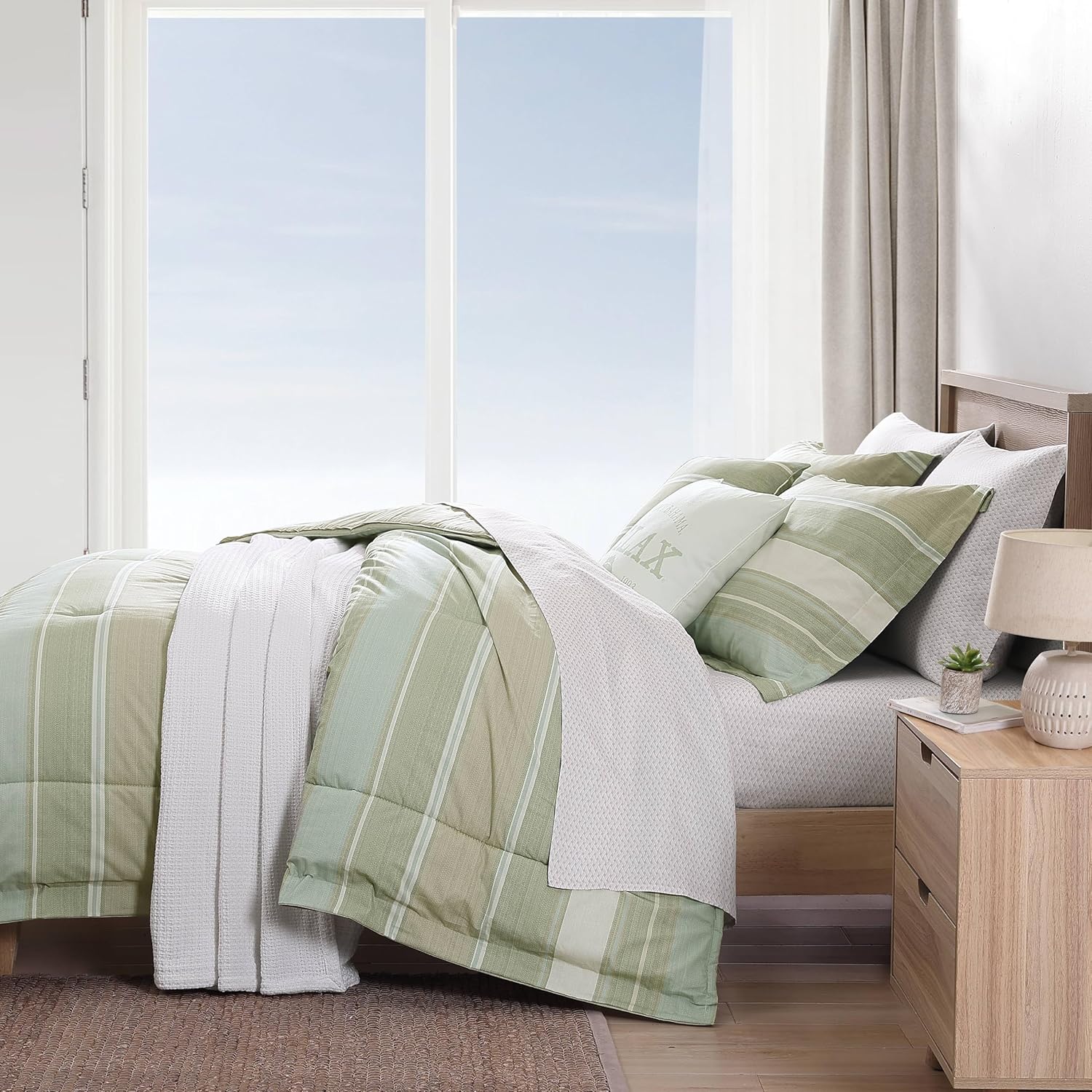All Season Premium 3 Piece Set, King, Green - Image 3