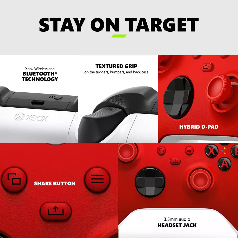 Series X|S Wireless Controller - Pulse Red - Image 3