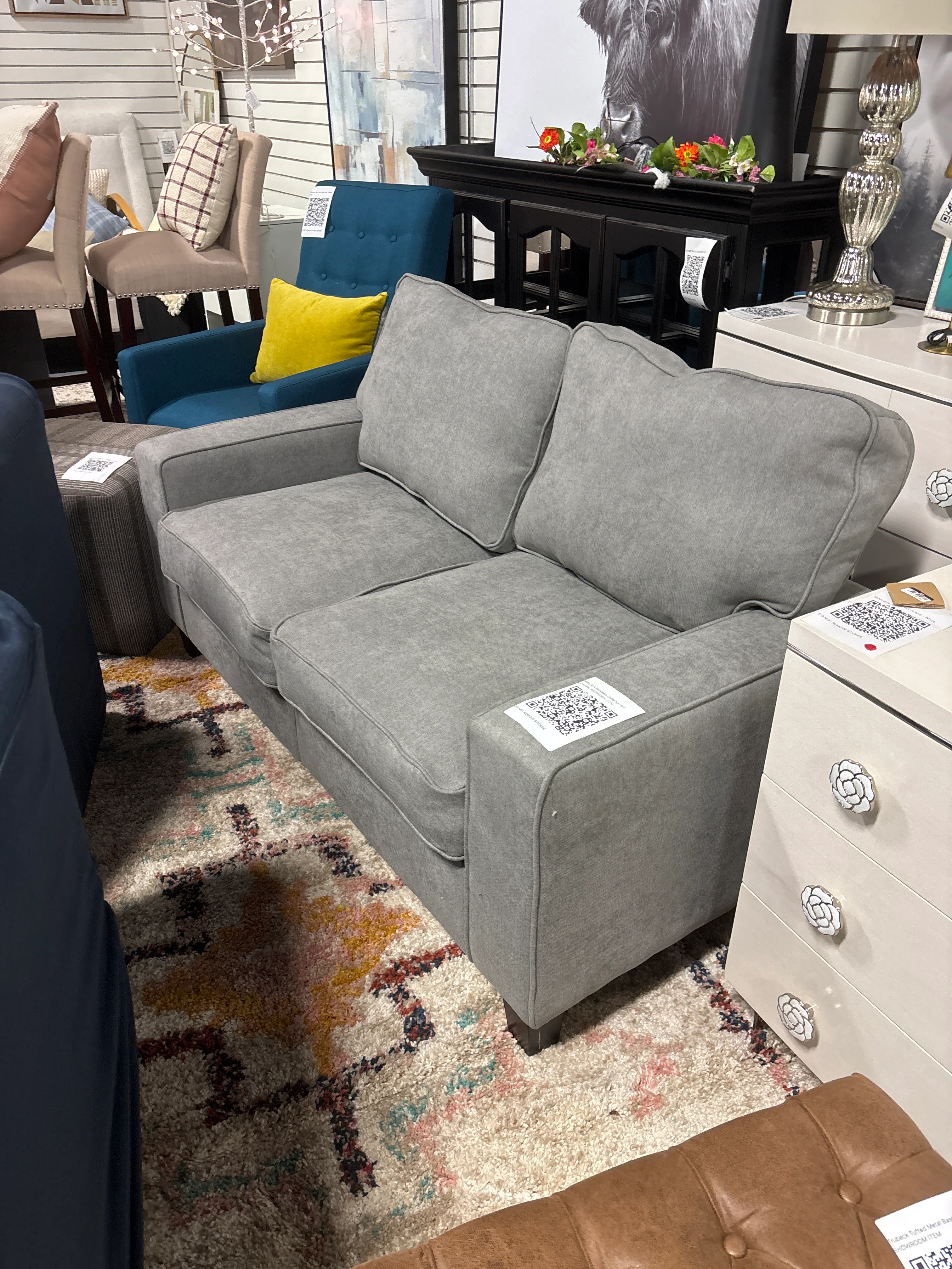 Serta RTA Palisades Collection 61" Loveseat SHOWROOM ITEM - Image 2