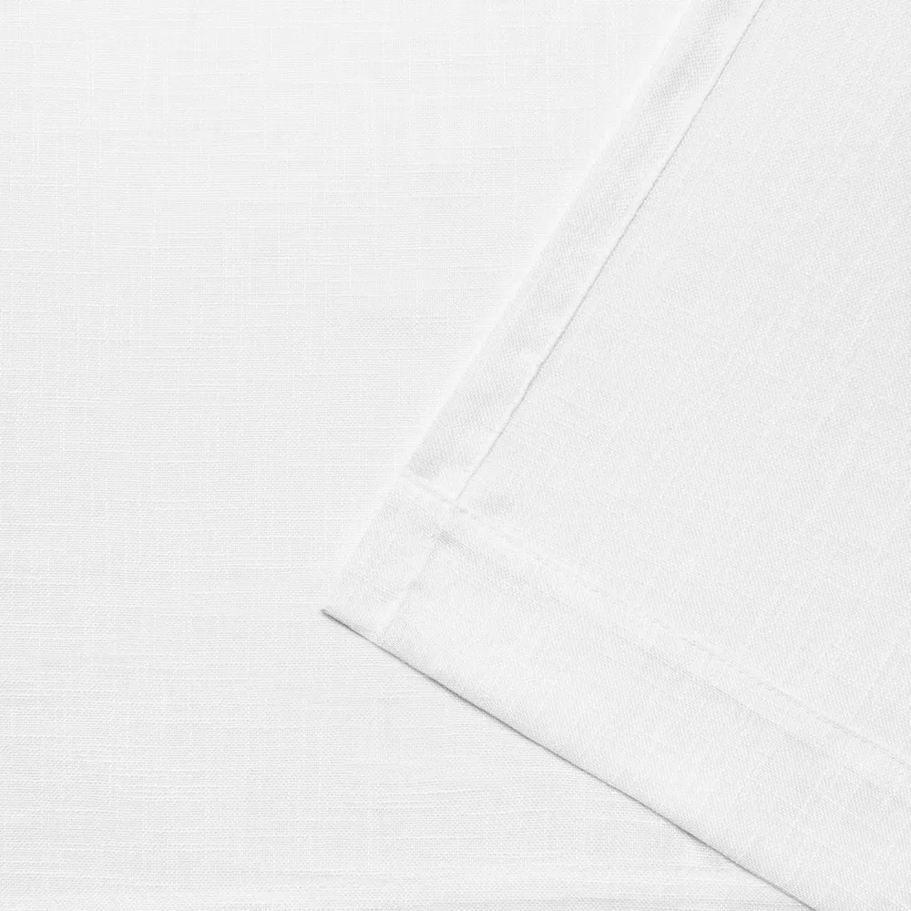 Set of 2 Bella Curtain Panels White - Image 2