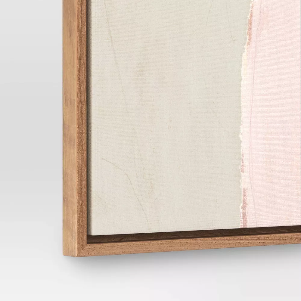 1-Piece Earth Abstract Framed Canvases Brown - Image 2
