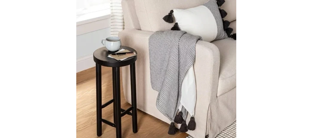 Shaker Accent Drink Table Black - Image 5