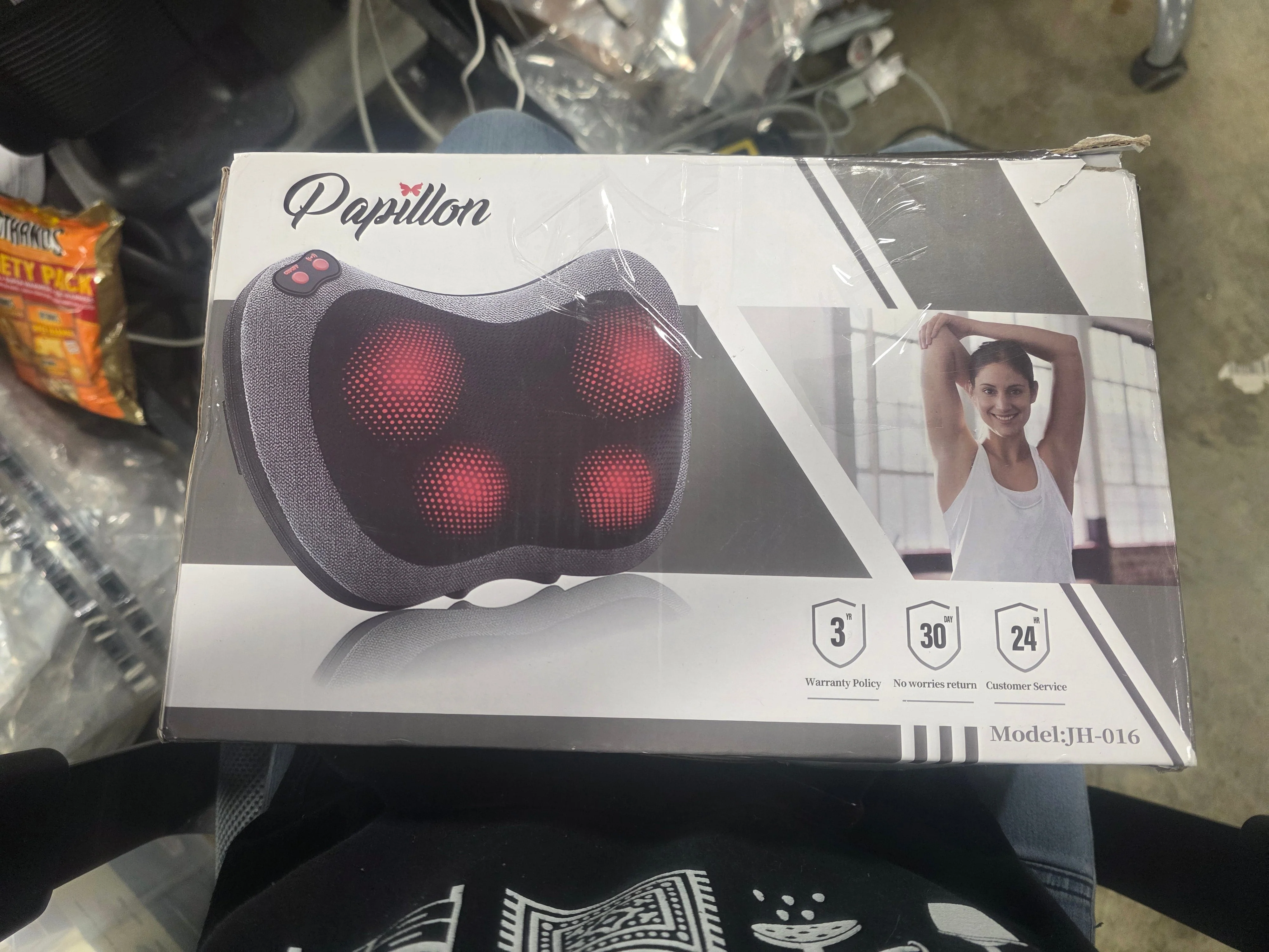 Shiatsu Back and Neck Massager with Heat, Deep Tissue Kneading - Image 8