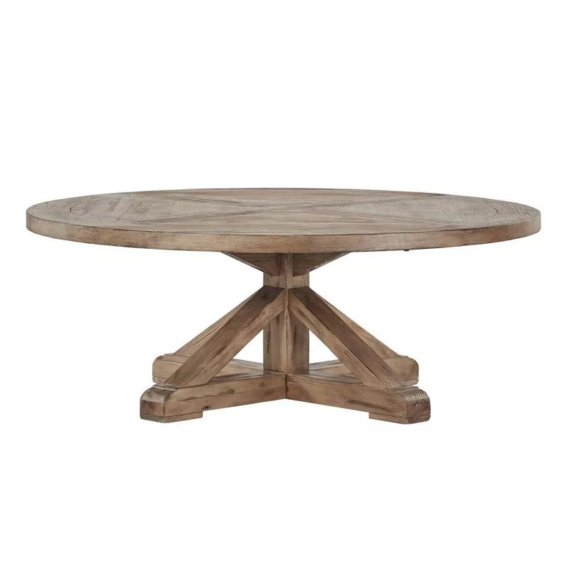 Sierra Coffee Vintage Wood TABLE BASE ONLY