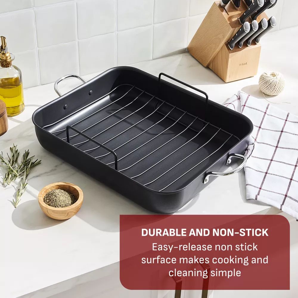 Simply Cook Nonstick Roaster Black - Image 3