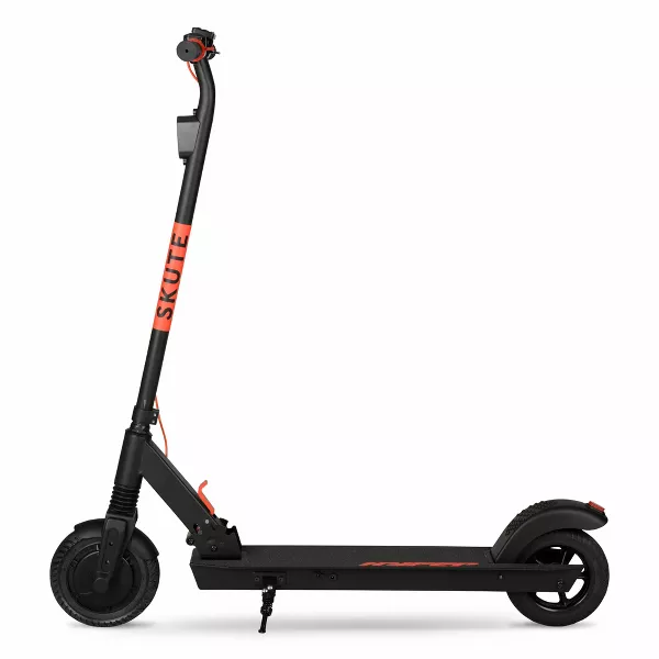 Skute Folding Electric Scooter Lithium Battery Powered Scooter - Black/Red - Image 3
